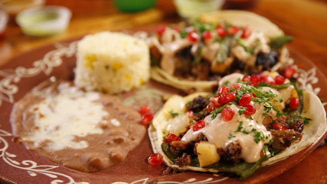 La Santisima Gourmet signature dishes HorchataMazatlan Marlin TacoMexic Napoleon Taco